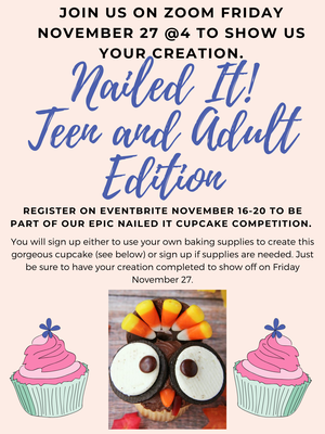 Teen & Adult "Nailed It!" Judging Teen & Adult "Nailed It!" Judging