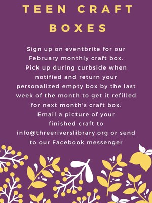 Teen Craft Box Teen Craft Box