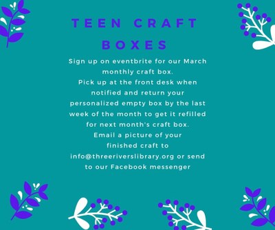 Teen Craft Box Teen Craft Box