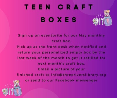 Teen Craft Box Teen Craft Box