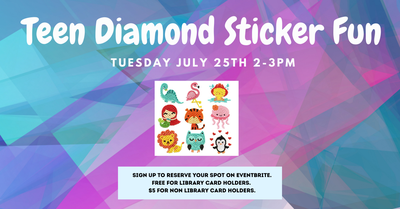 Teen Diamond Sticker Fun Teen Diamond Sticker Fun