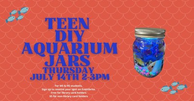 Teen DIY Aquarium Jars