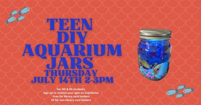Teen DIY Aquarium Jars Teen DIY Aquarium Jars
