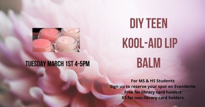 Teen DIY Kool-Aid Lip Gloss Teen DIY Kool-Aid Lip Gloss