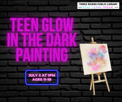 Teen Glow in the Dark Painting Teen Glow in the Dark Painting