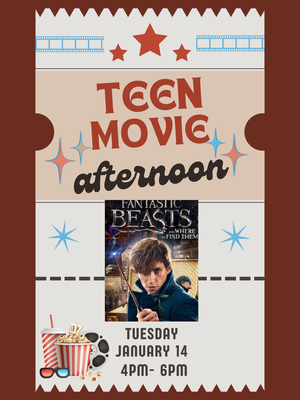 Teen Movie: Fantastic Beasts and Where to Find Them PG-13