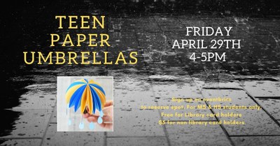 Teen Paper Umbrellas Teen Paper Umbrellas