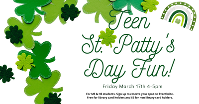 Teen St. Patty's Day Fun!