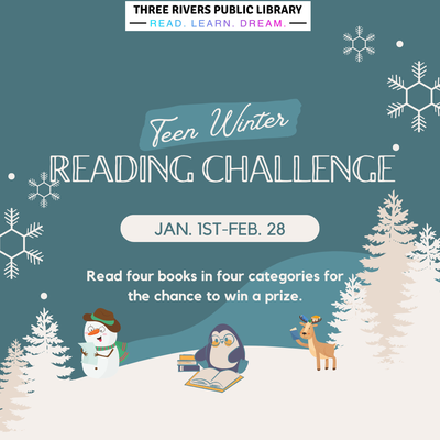 Teen Winter Reading Challenge Teen Winter Reading Challenge