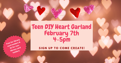 Teen Yarn Heart Garland Teen Yarn Heart Garland
