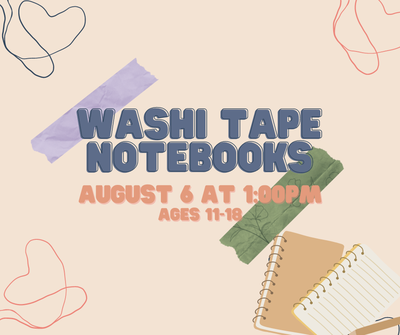 Washi Tape Notebooks Washi Tape Notebooks