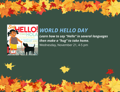 World Hello Day World Hello Day